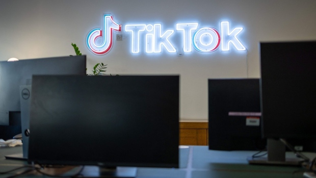 TikTok’s Beijing-based parent, ByteDance Ltd., is refusing to share information with the US lawyers about its platforms in China and other countries. Photographer: Tolga Akmen/AFP/Getty Images