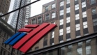A Bank of America branch in New York.