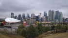 The Calgary skyline is seen on Friday, Sept. 15, 2017. 