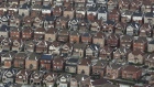 An aerial view of houses in Oshawa, Ont. is shown on Saturday, Nov. 11, 2017.  