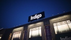 Indigo Books & Music signage is displayed outside a store at Yorkdale mall in Toronto.