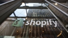 Signage is displayed on the Shopify Inc. headquarters in Ottawa, Ontario, Canada, on Thursday, May 7, 2020. 