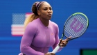 NEW YORK, NEW YORK - SEPTEMBER 01: Serena Williams of the United States looks on prior to her Women's Singles fourth round match against Petra Martic of Croatia on day seven of the 2019 US Open at the USTA Billie Jean King National Tennis Center on September 01, 2019 in Queens borough of New York City. (Photo by Elsa/Getty Images)