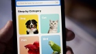 The Chewy.com application is displayed on an Apple Inc. iPhone. Photographer: Andrew Harrer/Bloomberg