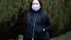 Meng Wanzhou leaves her home to attend Supreme Court in Vancouver, Canada, on Jan. 29. Photographer: Darryl Dyck/Bloomberg