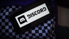 The Discord Inc. application on a smartphone arranged in Hastings-on-Hudson, New York, on Tuesday, March 23, 2021. Microsoft Corp. is in talks to acquire Discord Inc., a video-game chat community, for more than $10 billion, according to people familiar with the matter.