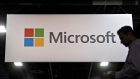 Signage is displayed in the exhibition hall during the Microsoft Inspire partner conference at the Verizon Center in Washington, D.C., U.S., on Monday, July 10, 2017. During his keynote speech CEO Satya Nadella unveiled Microsoft 365 software that brings together Office 365, Windows 10 and Enterprise Mobility + Security. Photographer: Andrew Harrer/Bloomberg
