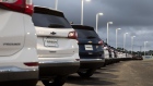 2021 Chevrolet vehicles on a lot at the Green Chevrolet dealership in East Moline, Illinois, U.S., on Monday, May 3, 2021. General Motors Co. is scheduled to release earnings figures on May 5. Photographer: Daniel Acker/Bloomberg