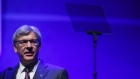 Dave McKay, president and chief executive officer of Royal Bank of Canada (RBC), speaks during the company's annual general meeting in Toronto, Ontario, Canada, on Thursday, April 6, 2017. McKay urged lawmakers to coordinate interventions and act quickly to cool housing markets, particularly in Toronto and Vancouver.