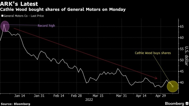 BC-Cathie-Wood-Buys-Into-General-Motors-After-Stock’s-Steep-Slide