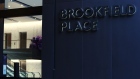 Signage at the Brookfield Place Sydney office building, owned and home to the Asia-Pacific headquarters of Brookfields Asset Management Inc., in Sydney, Australia, on Thursday, June 17, 2021.