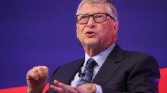 Bill Gates, co-chairman of the Bill and Melinda Gates Foundation, during the Global Investment Summit (GIS) 2021 at the Science Museum in London, U.K., on Tuesday, Oct. 19, 2021. U.K. Prime Minister Boris Johnson is hosting the summit, where as many as 200 CEOs and investors are expected to gather.