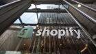 Signage is displayed on the Shopify Inc. headquarters in Ottawa, Ontario, Canada, on Thursday, May 7, 2020. Ottawa-based Shopify edged past Royal Bank of Canada to become the largest publicly listed company in Canada.