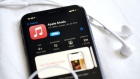 The Apple Music application for download in the Apple App store on a smartphone arranged in New York, U.S., on Thursday, June 17, 2021. Apple Inc. would be prohibited from pre-installing its own apps on Apple devices under antitrust reform legislation introduced last week, said Democratic Representative David Cicilline, who is leading a push to pass new regulations for U.S. technology companies. Photographer: Gabby Jones/Bloomberg