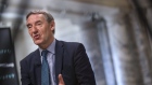 Jim O'Neill, former chief economist Goldman Sachs Group Inc. gestures as he speaks during a Bloomberg Television interview at the 30th edition of "The Outlook for the Economy and Finance," workshop organized by the European House - Ambrosetti in Cernobbio, near Como, Italy, on Friday, April 5, 2019. The workshop, attended by central bankers, politicians and executives, looks at the European economy and financial markets.