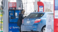 Canada gas pump