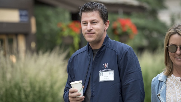 Orion Hindawi, co-founder and chief executive officer of Tanium Inc., arrives for the morning sessions during the Allen & Co. Media and Technology conference in Sun Valley, Idaho, U.S., on Friday, July 14, 2017. The 34th annual Allen & Co. conference gathers many of America's wealthiest and most powerful people in media, technology, and sports.