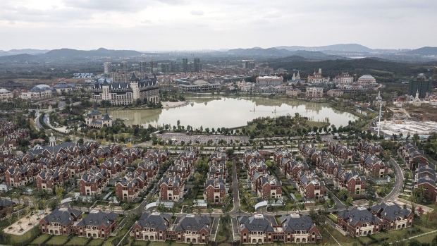 A housing development in Wuhan.