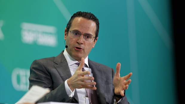 Wael Sawan, chief executive officer of Shell Plc, speaks during the 2023 CERAWeek by S&P Global conference in Houston, Texas, US, on Thursday, March 9, 2023. The global energy industry is facing a welter of uncertainty and change -- driven by the effects of the global pandemic; shifting geopolitics and a war launched by one of the world's major energy powers; high energy prices; supply chain and infrastructure constraints; and economic instability. Photographer: Aaron M. Sprecher/Bloomberg