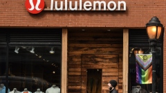 A Lululemon store.