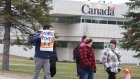 Federal workers on strike at Canada Revenue Agency