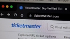 MIAMI, FLORIDA - NOVEMBER 18: : In this photo illustration, A ticketmaster website is shown on a computer screen on November 18, 2022 in Miami, Florida. The Justice Department is reportedly investigating the parent company of Ticketmaster for possible antitrust violations, this follows the news that Taylor Swift concert ticket sales overwhelmed the Ticketmaster system.(Photo illustration by Joe Raedle/Getty Images)