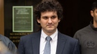 Sam Bankman-Fried, co-founder of FTX Cryptocurrency Derivatives Exchange, leaves court in New York, US, on Thursday, June 15, 2023. Bankman-Fried faces a total of 13 counts ranging from conspiracy to commit wire fraud to conspiracy to violate the anti-bribery provisions of the Foreign Corrupt Practices Act, and faces more than 155 years in prison if convicted of all of them - although any sentence is likely to be much lower if he is found guilty. Photographer: Yuki Iwamura/Bloomberg