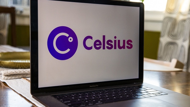 The Celsius Network logo on a laptop computer arranged in Denver, Colorado, US, on Thursday, Dec. 8, 2022. A US bankruptcy judge ordered Celsius Network LLC to return cryptocurrency that never touched the lender's interest-bearing accounts to its customers. Photographer: David Williams/Bloomberg
