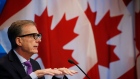 Tiff Macklem, governor of the Bank of Canada, speaks during a news conference in Ottawa on Wednesday.
