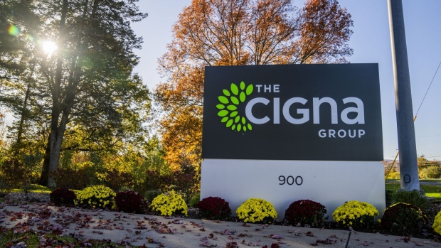 The Cigna Group headquarters in Bloomfield, Connecticut.