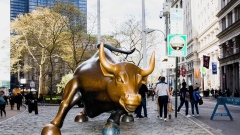 Wall Street Charging Bull statue