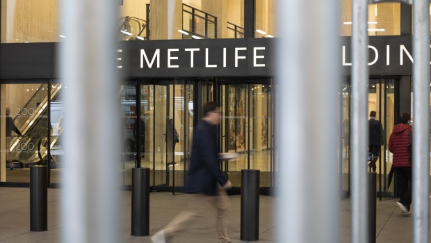 The MetLife Building in New York, US, on Monday, Oct. 30, 2023. MetLife Inc. is scheduled to release earnings figures on November 1.