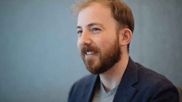 Mike Katchen, chief executive officer of Wealthsimple Inc., speaks during an interview in Toronto, Ontario, Canada, on Wednesday, Aug. 14, 2019. Within five years, Wealthsimple has attracted 150,000 customers in Canada, the U.S. and U.K., and now manages more than C$4.5 billion ($3.4 billion).