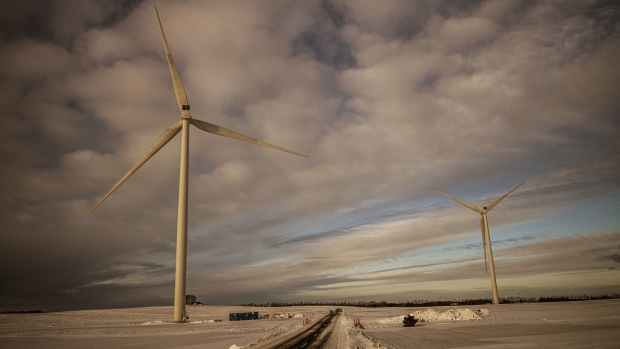 <p>Wind turbines in Southern Jutland, Denmark.</p>