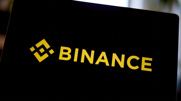 The Binance logo. Photographer: Gabby Jones/Bloomberg