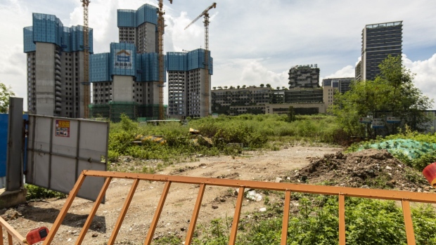 China’s property crisis has spread to its biggest developers. Photographer: Qilai Shen/Bloomberg
