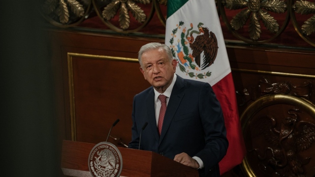 Andres Manuel Lopez Obrador Photographer: Luis Antonio Rojas/Bloomberg