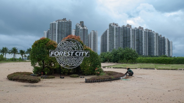 <p>Forest City in Iskandar Puteri, Malaysia.</p>