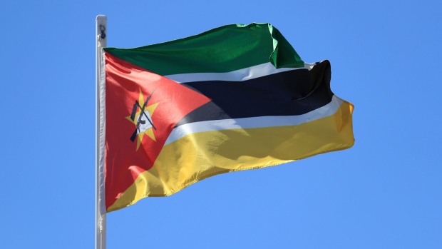 The flag of Mozambique. Photographer: Mike Egerton/PA Images/Getty Images