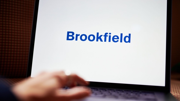 The Brookfield Asset Management logo Photographer: Gabby Jones/Bloomberg