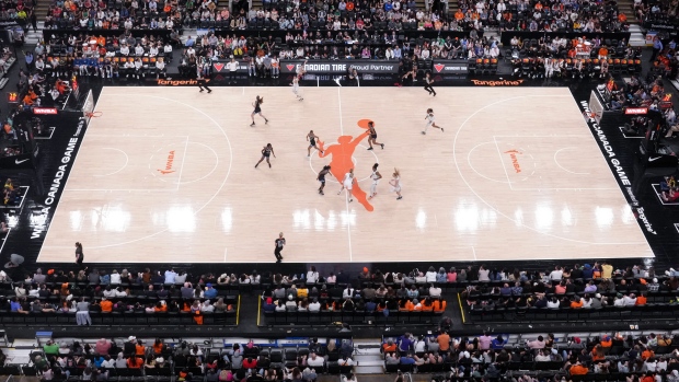 WNBA preseason game was held in Toronto in 2023 