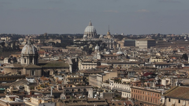The St Peter's basilica in Rome, Italy. Photographer: Chris Ratcliffe/Bloomberg