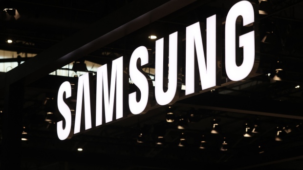 The Samsung logo.
