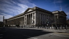 <p>The US Treasury building in Washington, DC.</p>