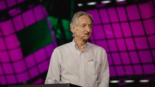 <p>Geoffrey Hinton during the Collision conference in Toronto, Ontario, Canada, on June 28, 2023.</p>