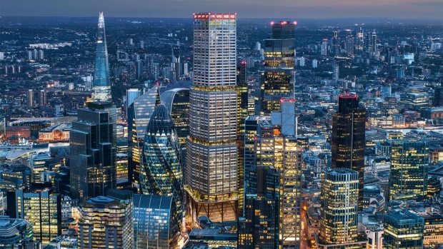 A rendering of One Undershaft skyscraper in the City of London. Source: DBOX - Branding & Marketing for /DBOX