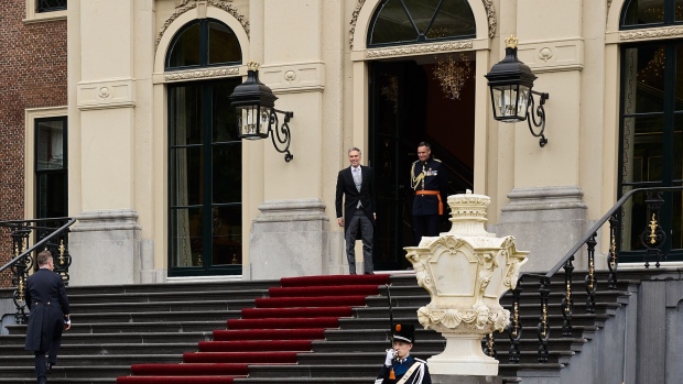 Dick Schoof, Netherlands’ prime minister, arrives at the Royal Palace in The Hague, The Netherlands on Tuesday, July 2, 2024.
