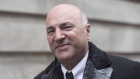 Federal Conservative leadership candidate Kevin O'Leary arrives at for an interview in Toronto